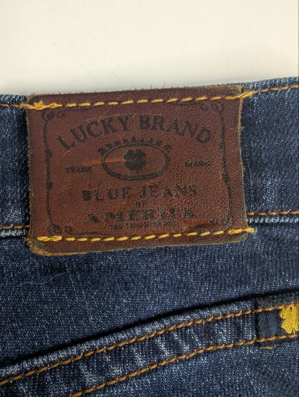 Lucky Brand Jeans Sofia Boot Blue Medium/Dark Wash Women's Size 14/32 Regular - Picture 12 of 12